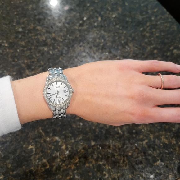 Citizen Eco-Drive Ladies Stainless Steel Bracelet Watch - Picture 10 of 16